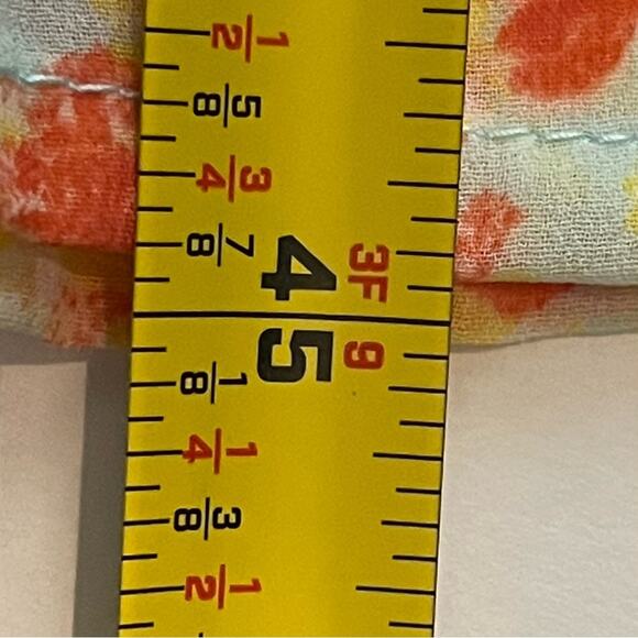 Jason Wu Yellow Orange Floral Kaftan Midi Dress Size L - Picture 13 of 13